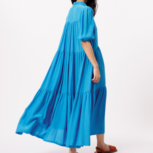 FRNCH Elif Blue Dress